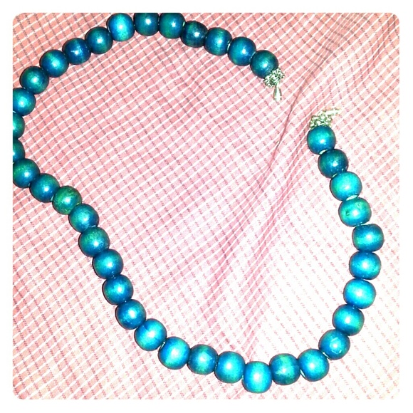 Wood Hand crafted screw on piece Necklace