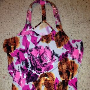 Sold!!!!Racer back party shirt.