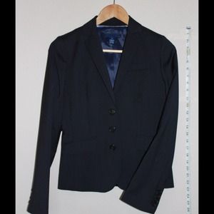 Jcrew Navy pinstripe suit jacket