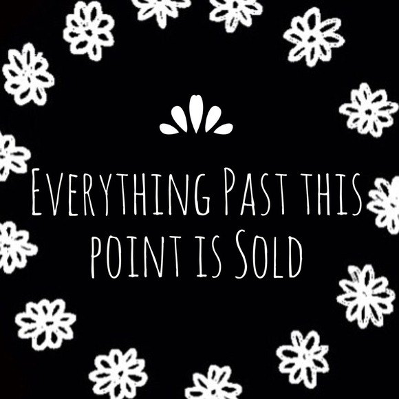 🎀 Sold Beyond This Point 🎀