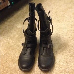 Black Combat Boots