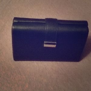 Travel leather jewerly holder