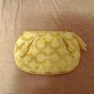 Coach change purse/ card holder