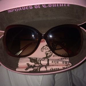 Juicy couture sun glasses