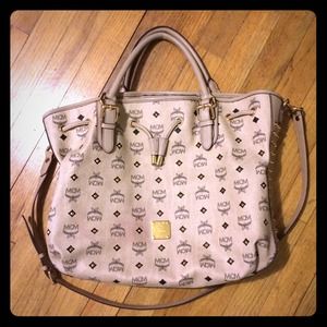 *HOLD* MCM Sp '12 Vintage Visetos Drawstring Tote