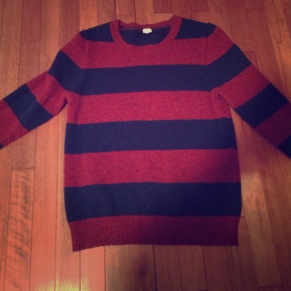 J. crew striped sweater