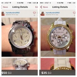 🚫RESERVED🚫MK watch bundle x 2