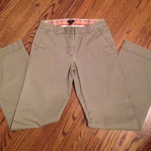 J. Crew size 4 - tan / khaki pants