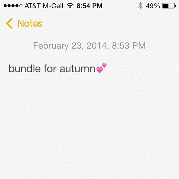 Bundle for Autumn