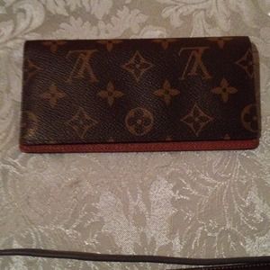 Louis Vuitton checkbook