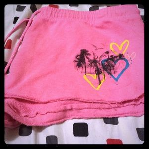 Pink shorts