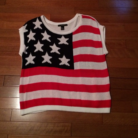 American flag sweater