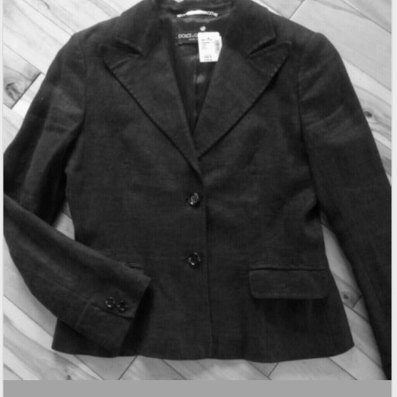 Dolce & Gabbana linen black jacket