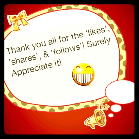 Big Thanks to u all!