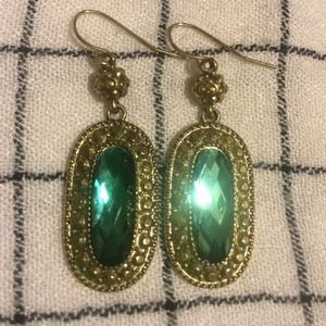 Green & Gold 💚💛 Earrings