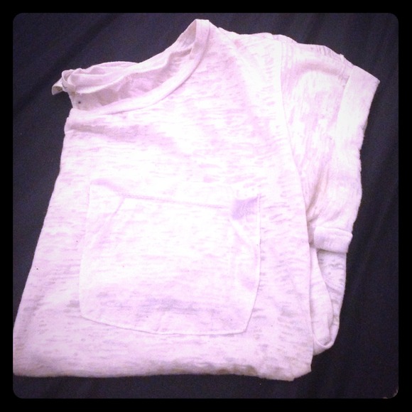 White short sleeved tee from Wet Seal