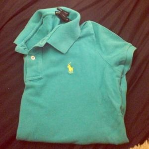 Robbins Egg Blue Polo Ralph Lauren Polo