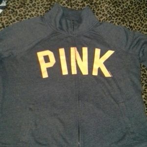 Victoria's Secret Pink zip up sweater