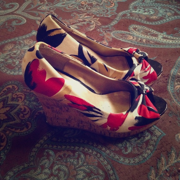 Open Toe Cork Wedges ☀️