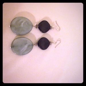 One of a Kind...Black, Silver and Opac Stone