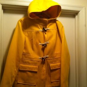 Yellow Old Navy Winter Coat