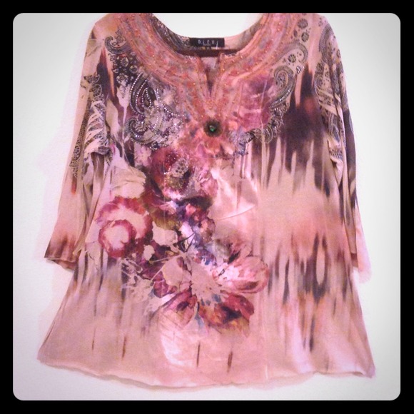 BLEU WOMAN SHIRT 1X-reduced...SOLD