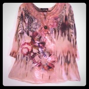 BLEU WOMAN SHIRT 1X-reduced...SOLD