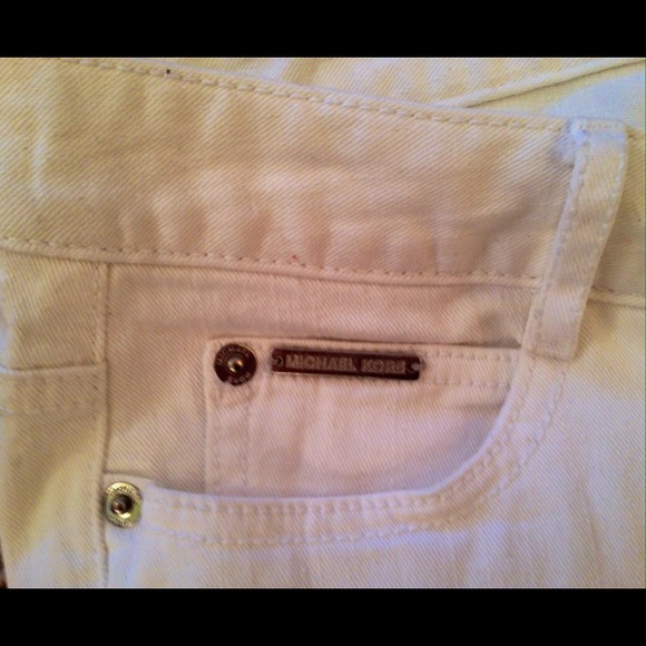 💝 Michael Kors White Jeans 💝 - Picture 3 of 4
