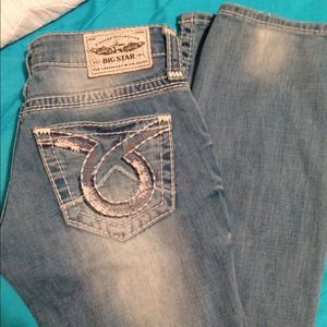 Big Star Liv Boot Cut Jeans 26L