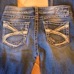Silver jeans