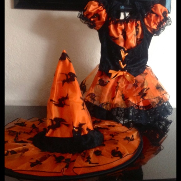 Little witch Halloween costume