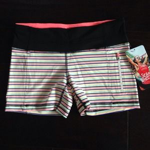 Lululemon run fast track short size 8