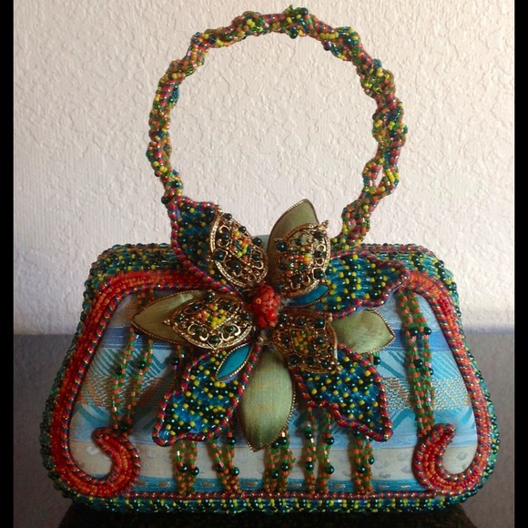 Unique handmade handbag