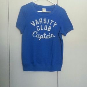 Cute Abercrombie & Fitch Short Sleeve Sweatshirt