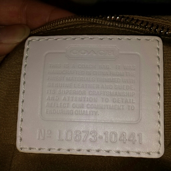 @@@SOLD@@@@@ Coach multi-color patchwork small - Picture 2 of 4