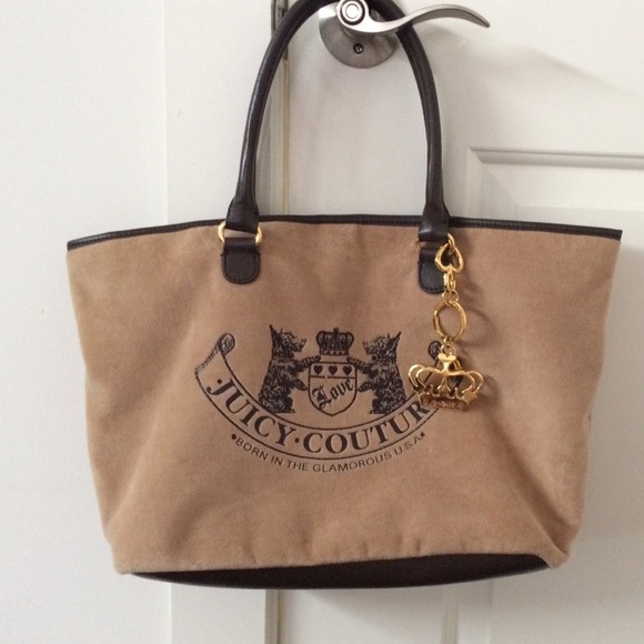 juicy couture brown tote