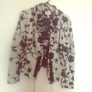 Coldwater creek sweater/blazer