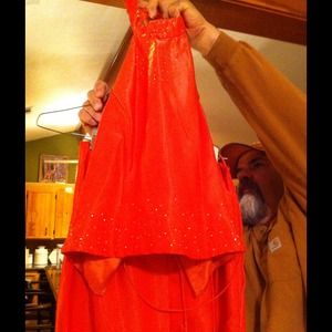 Sparkle/orangey colored Prom Dress