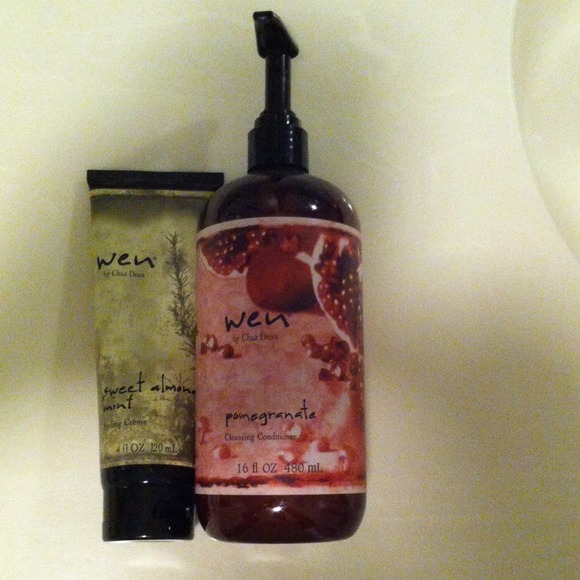 Wen conditioner pomegranate & Wen Styling cream