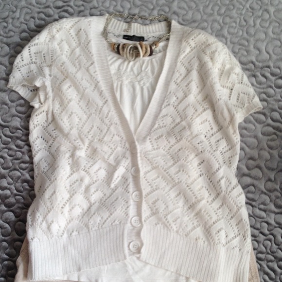 Sweater, white