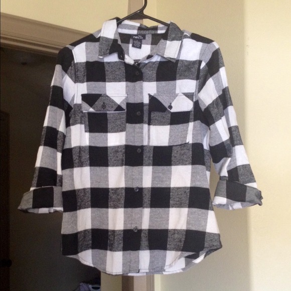Plaid button up
