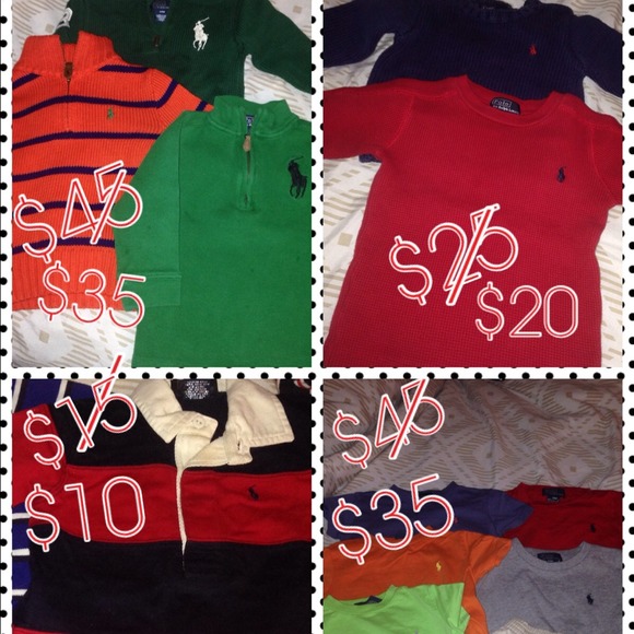 Sold 2m Ralph Lauren Bundle for @shanocon