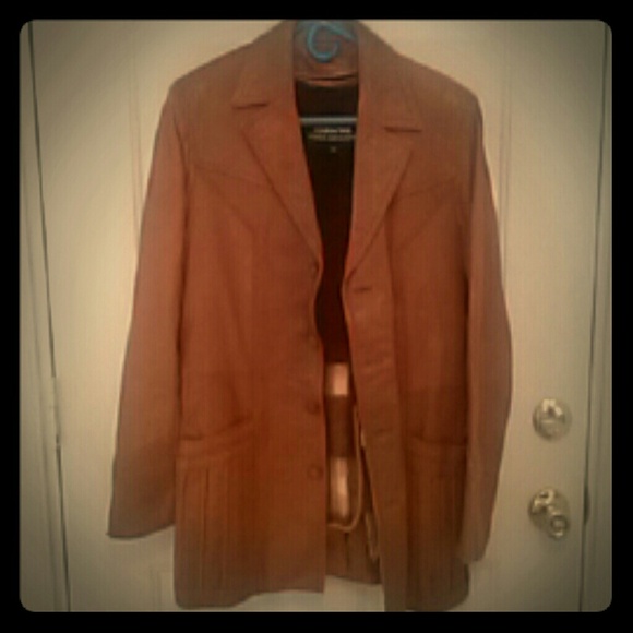 Vintage genuine leather jacket