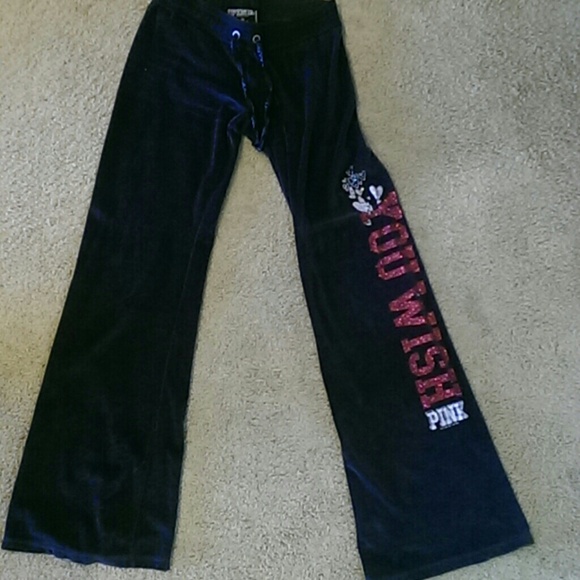 Velour track suit
