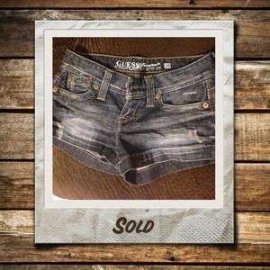 Guess denim shorts