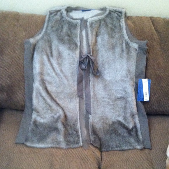 Soft fur vest