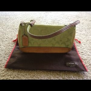 Coach baguette purse