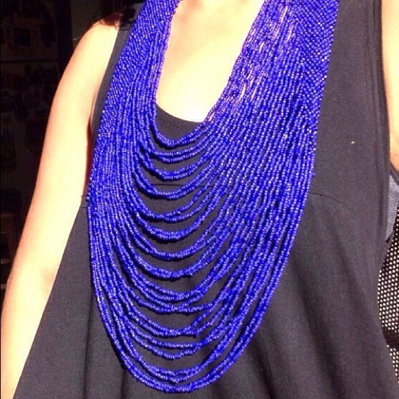 REDUCED!!! Handmade bead necklace