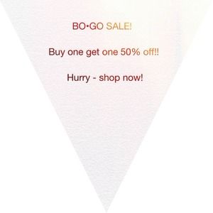 Bo•go sale! 🎉