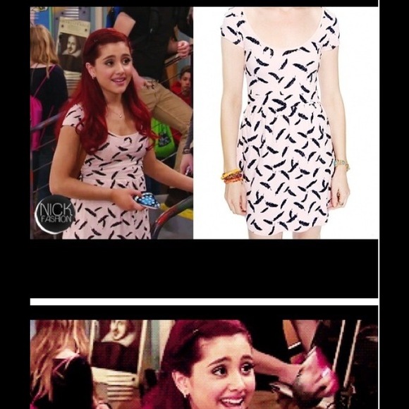 Pink feather dress. - Picture 3 of 3